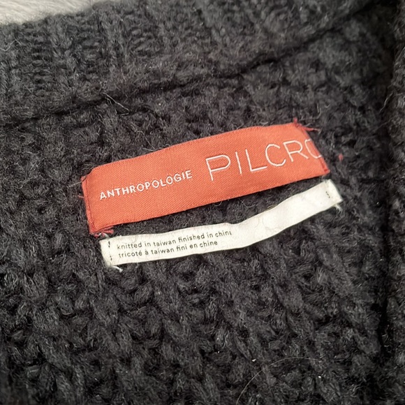 Anthropologie crochet tunic sweater - Picture 3 of 5